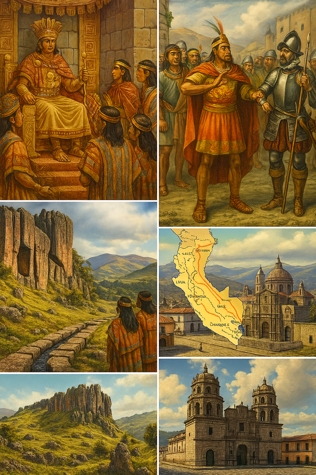 Línea de tiempo histórica de Cajamarca